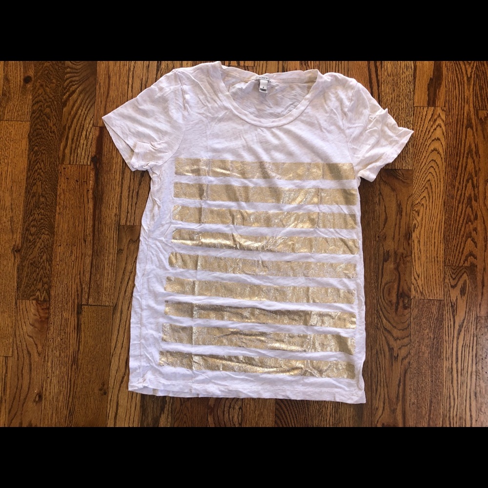 JCrew Cotton graphic tee size small
